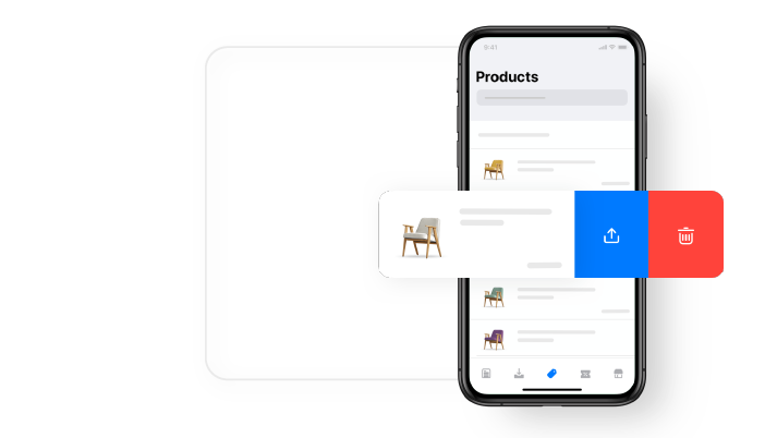 ecommerce online shop mobile product view