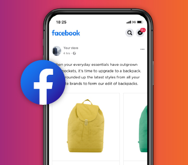 Link ecommerce store to facebook