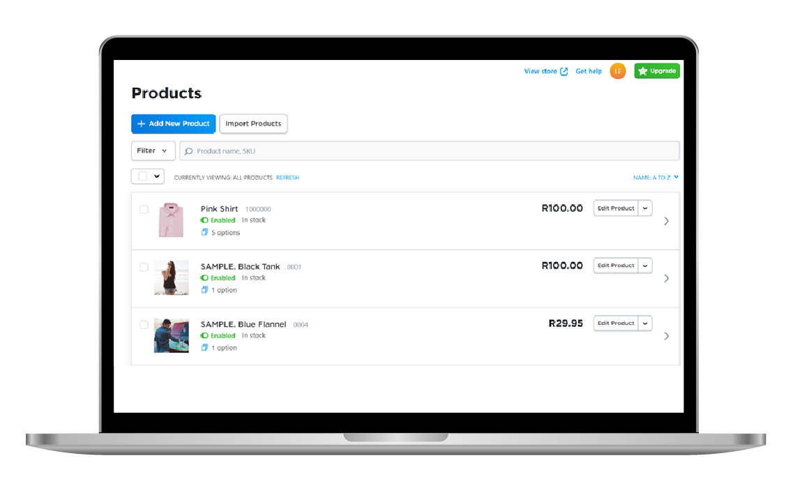 build your eCommerce Store