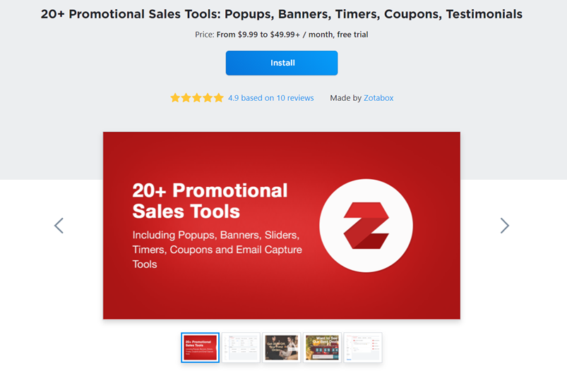 promotional sales tools